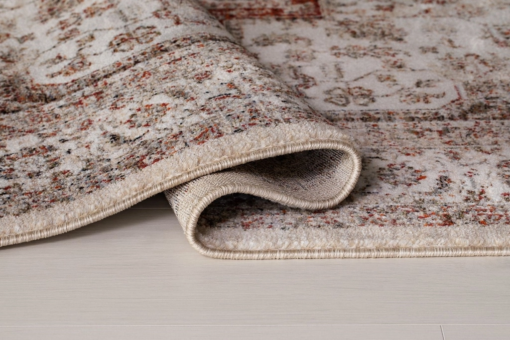 Agadir Medaljong Cream/Rost – Gångmatta - Bild 3