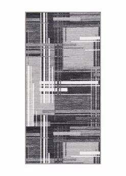 Alba Grå – Gummerad Matta