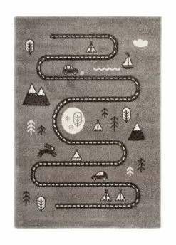 Atlas Road Grå – Barnmatta