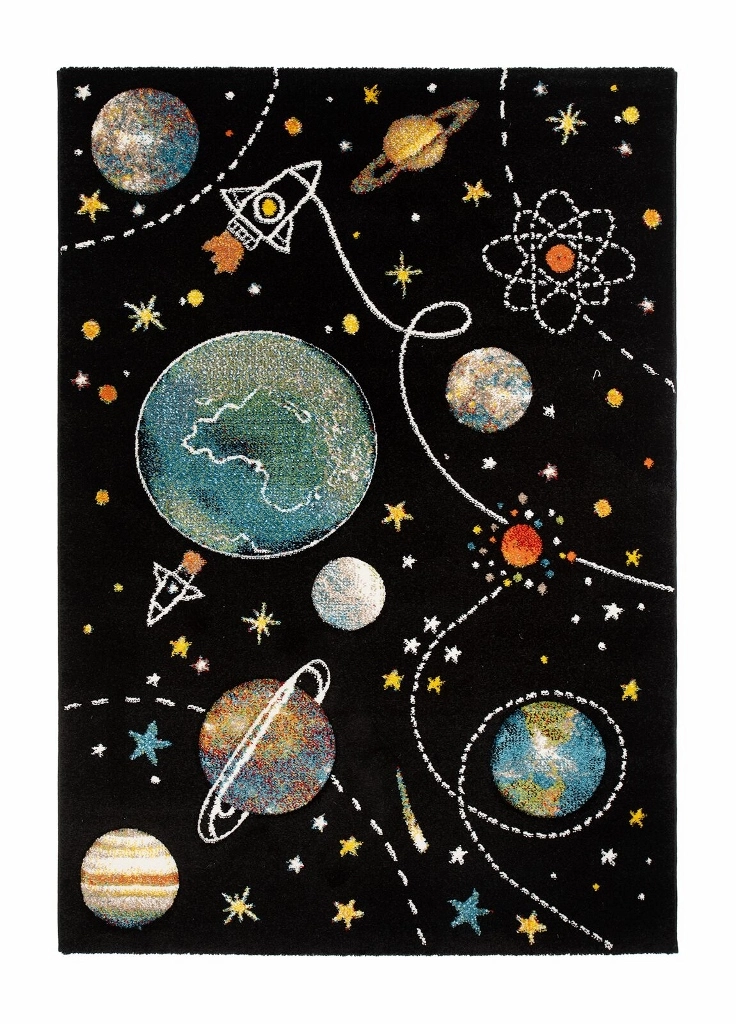 Atlas Space Svart – Barnmatta