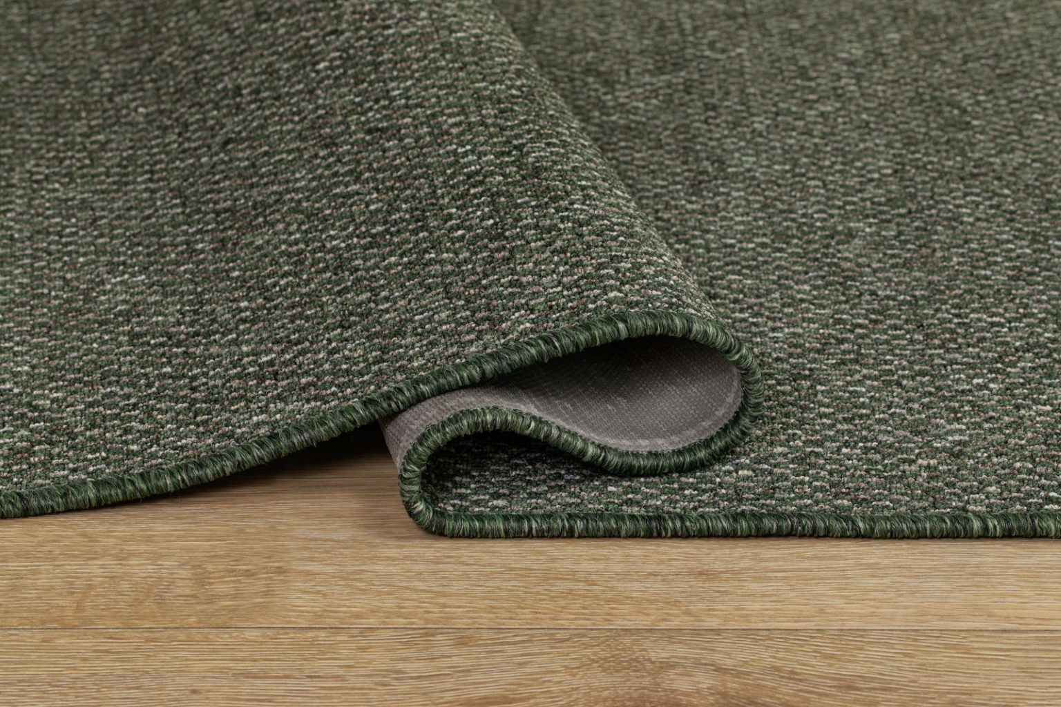 Bello Smaragdgrön – Flatvävdmatta - Bild 3