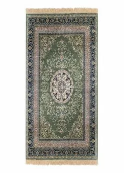 Casablanca Medallion Grön – Gångmatta