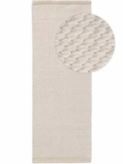 Chevron Cream – Gångmatta