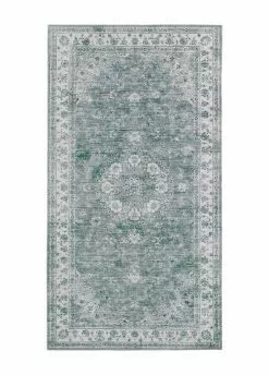 Cleo Tabriz Grön- Gångmatta