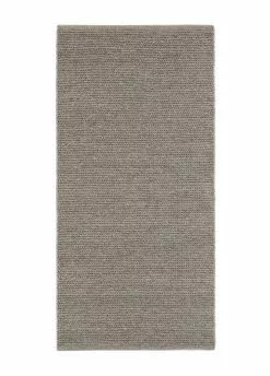 Dalarö Grå – Handvävd Gångmatta