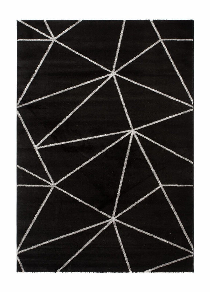 Diamond Lines Silver – Gångmatta