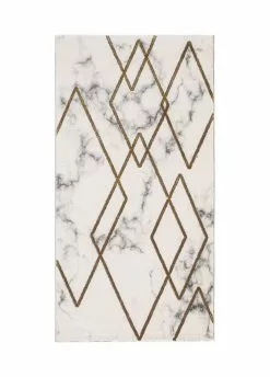 Diamond Romb Guld – Gångmatta