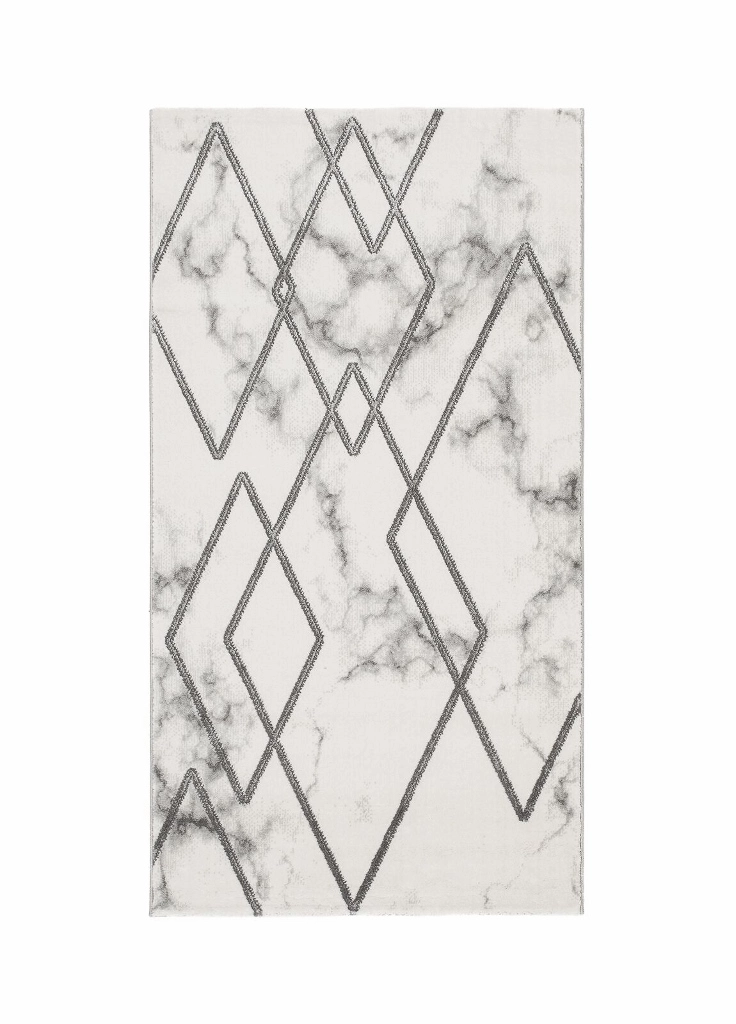 Diamond Romb Silver – Gångmatta