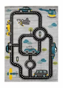 Enjoy Road Grå – Barnmatta