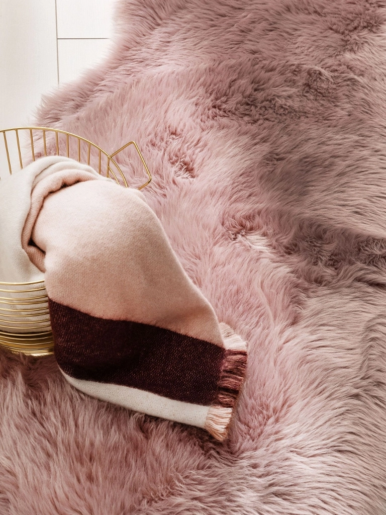 Faux Fur Rosa – Matta - Bild 2