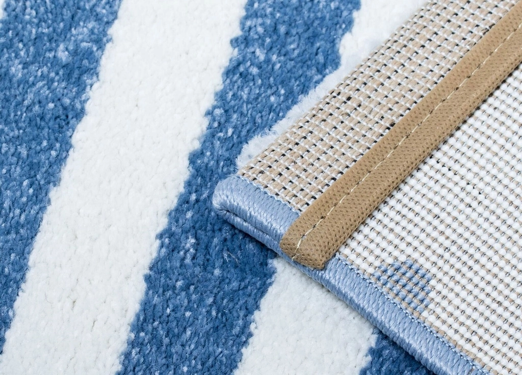 Indigo Ankare Blå – Barnmatta - Bild 4