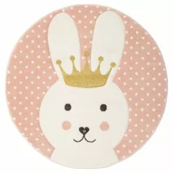 Indigo Queen Rosa – Rund Barnmatta