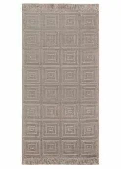 Isfahan Aztec Silver – Gångmatta