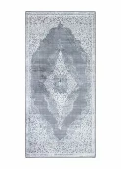 Kameha Medallion Silver – Gångmatta