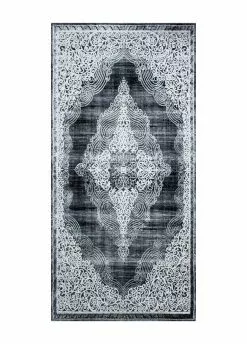 Kameha Medallion Svart – Gångmatta