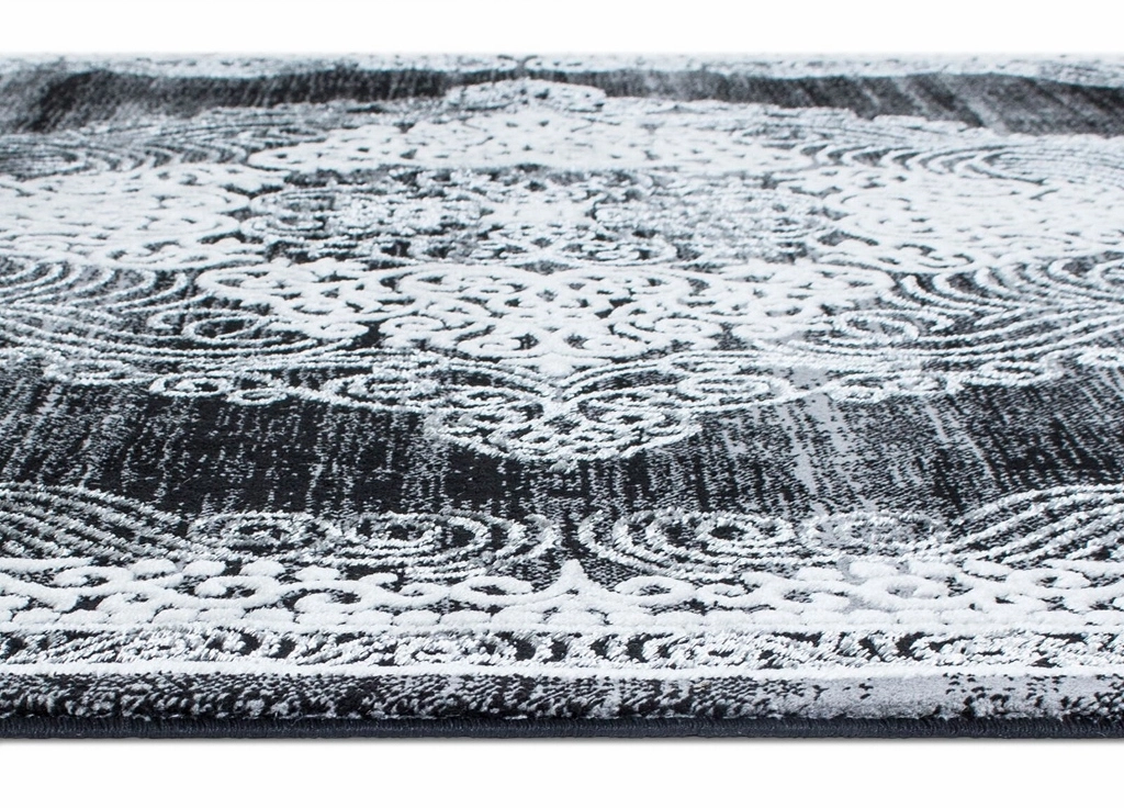 Kameha Medallion Svart – Gångmatta - Bild 3