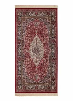 Kashmir Medallion Röd – Gångmatta