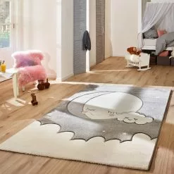 London Cloud Grå – Barnmatta