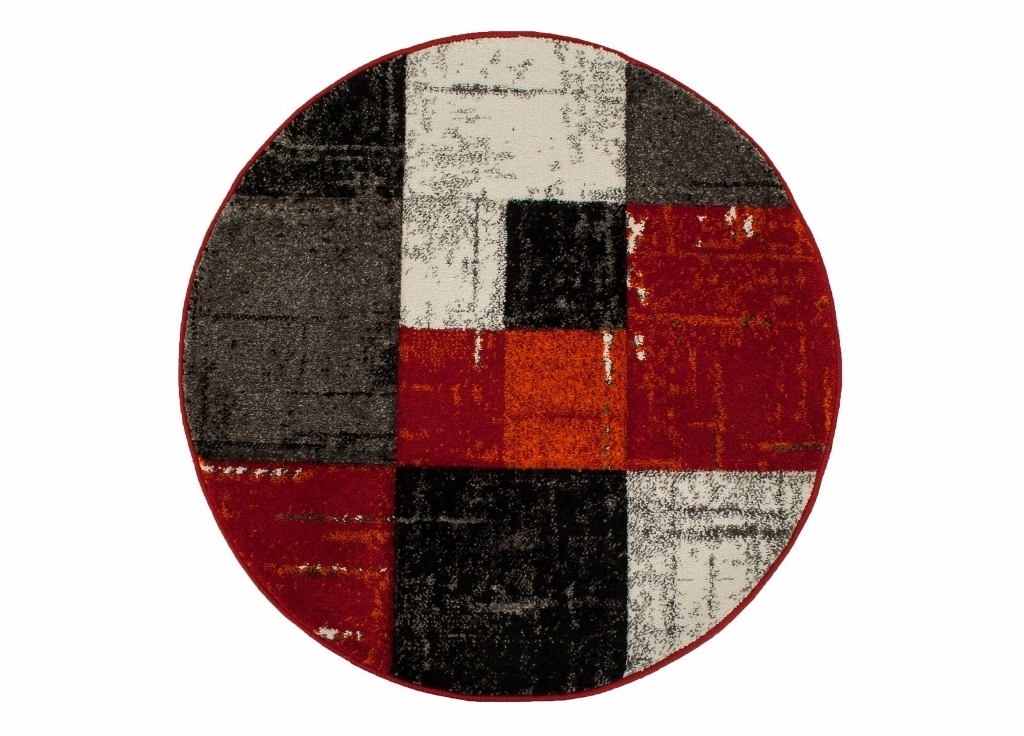 London Square Röd/Orange – Gångmatta - Bild 5