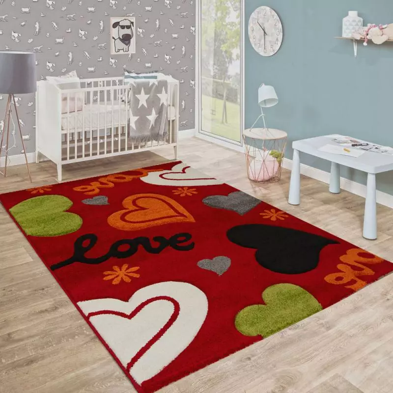 Love Röd – Barnmatta
