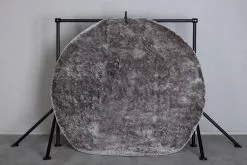 Mattis Grå – Rund Ryamatta