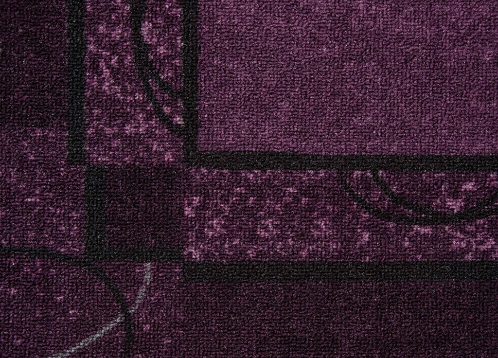 Modern Plommon – Gångmatta - Bild 2