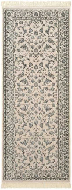 Nain Garden Beige/Blå – Gångmatta