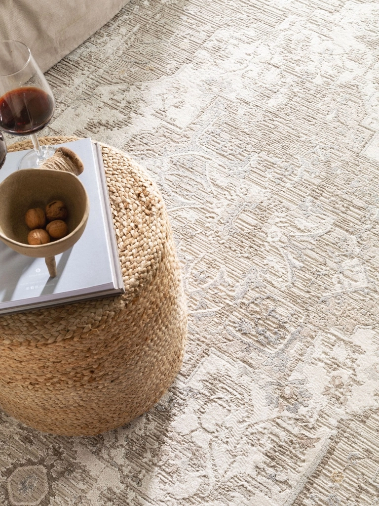 Nubia Medaljong Cream – Gångmatta - Bild 3