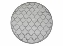 Palazzo Bell Grå – Rund Matta