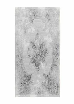 Piazzo Medallion Grå – Gångmatta