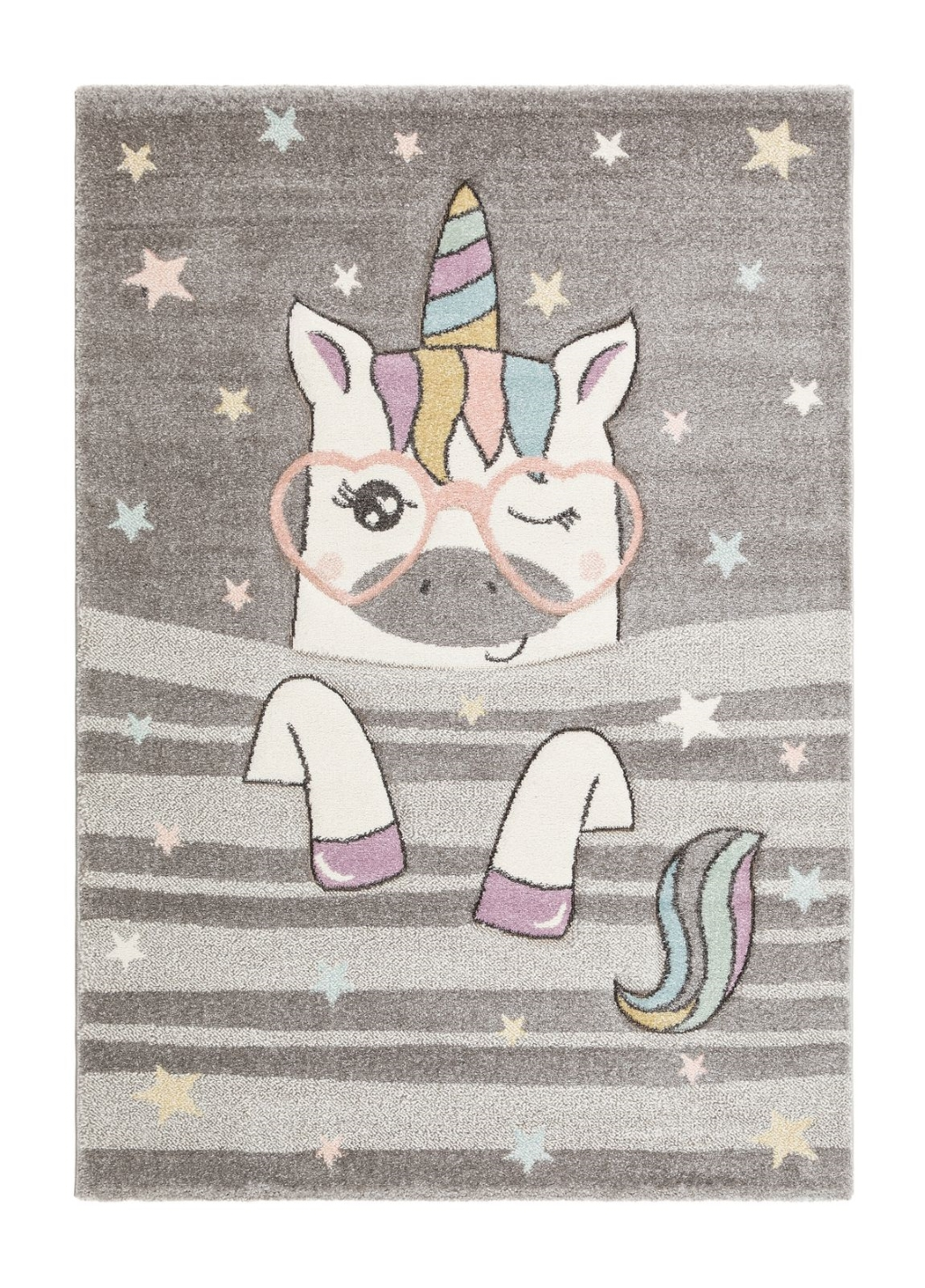 Stardust Grå – Barnmatta