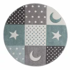 Atlas Star Turkos – Rund Barnmatta