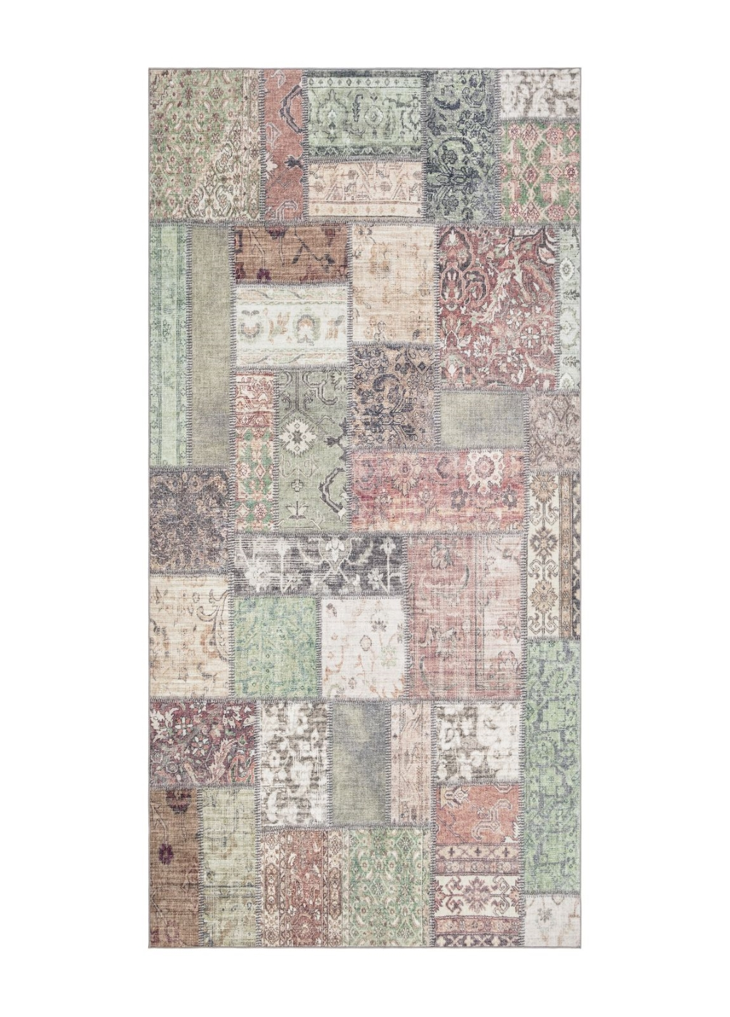 Tarfaya Patch Grön – Gångmatta