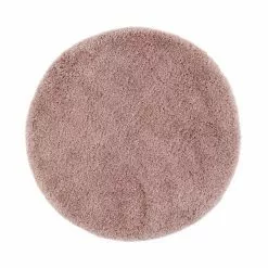 Teddy Dusty Pink – Rund Ryamatta