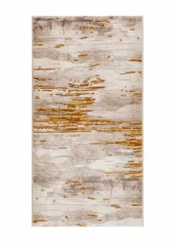 Tegel Natur/Guld – Gångmatta